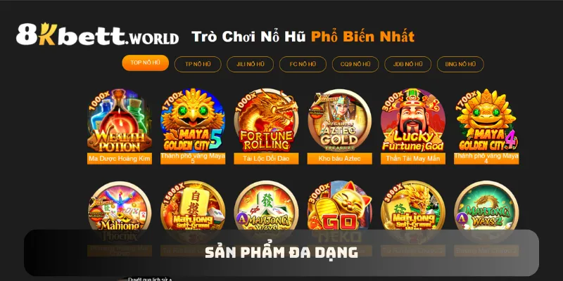 Sản phẩm đa dạng